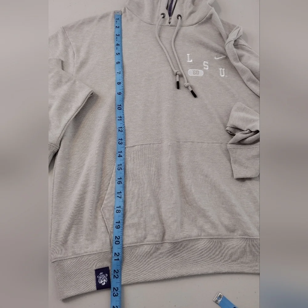 NWT Nike Women's Neutral Loose Fit Pullover Long Sleeve Athletic Hoodie Sz S